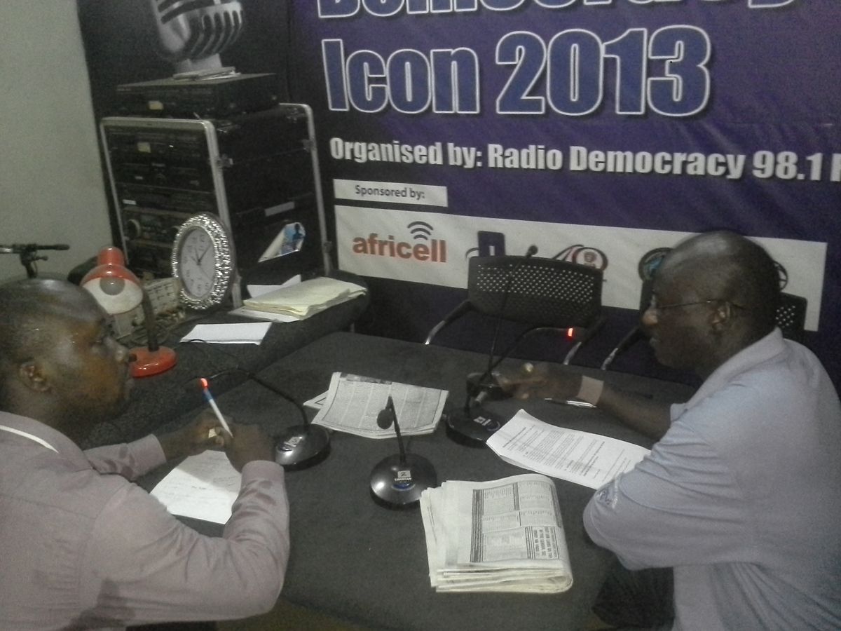 Forestry Division radio sensitisation programme, June 2014